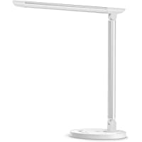 TaoTronics - Lámpara de escritorio LED de 12 W- 5 colores y 7 niveles de brillo- regulable- función de memoria- puerto…